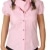 Bluse rosa-weiß klein kariert - 1