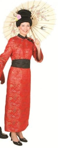 Chinesin : Kleid und Gürtel - 1