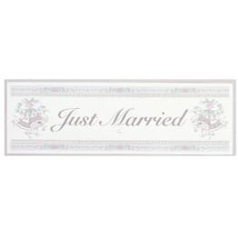 Riesen-Banner: „Just Married“, 165 x 51 cm - 1